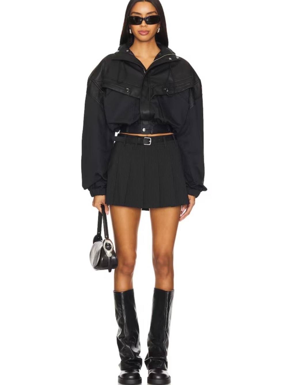 NWT Steve Madden Margo pinstripe Miniskirt